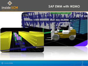 SAP EWM with W2MO