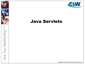 Java Servlets v1 0 PowerPoint 110802