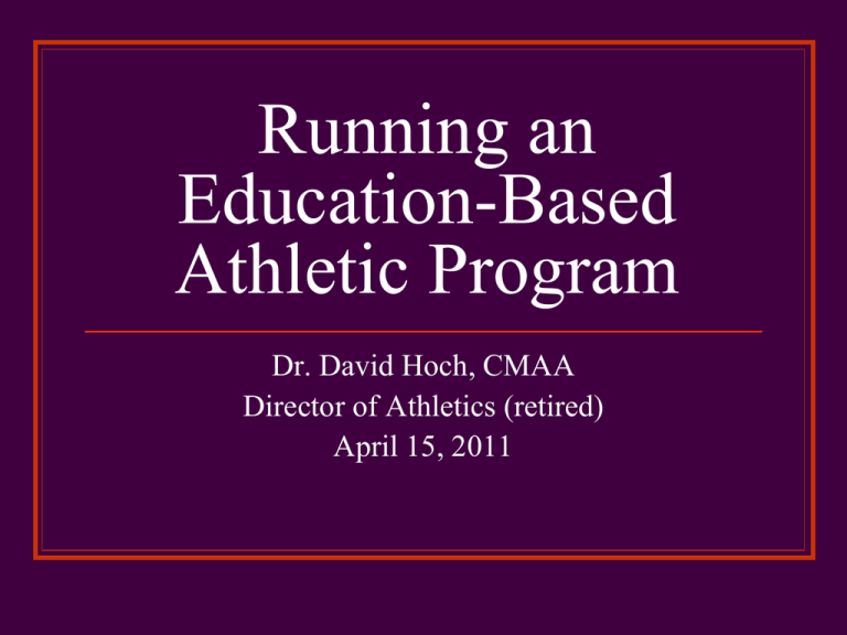 running-an-education-based-program