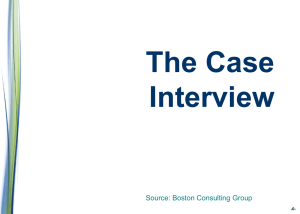Case Interviews
