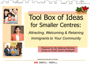 Attracting and Retaining Immigrants to Your Community