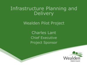 Infrastructure Planning and Delivery