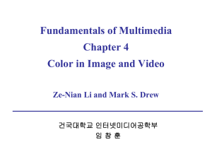 Chapter 4. Color in image and video