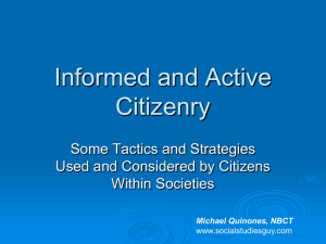 Informed citizen - socialstudiesguy.com