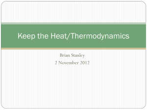 Keep the Heat/Thermodynamics