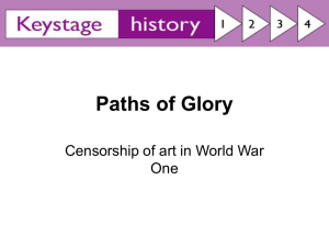 Paths of Glory - Keystage History