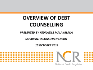 Debt Counselling NCR