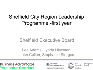 Sheffield City Region Leadership Programme