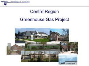 Greenhouse Gas Project Overview