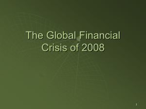3.22 – The Global Financial Crisis