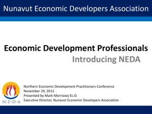 Nunavut Economic Developers Association