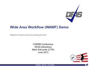 eSolutions WAWF FGRRB WAWFdemo June2013