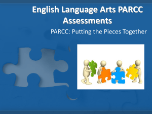 PARCC Language Arts Assessments, Grades 6-12