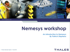 Nemesys - Thales Opus