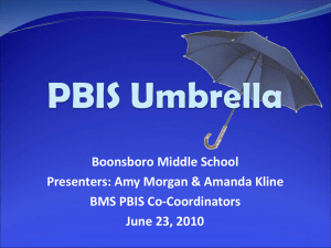 PBIS Umbrella - PBIS Maryland Home
