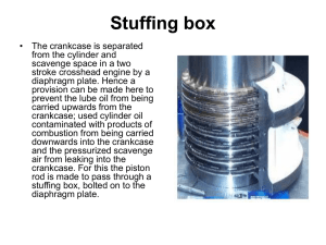 Cross Head Engine Stuffing Box