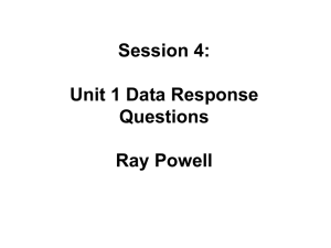 4 Unit 1 Data Response Quest..
