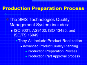 From APQP Flow to 3