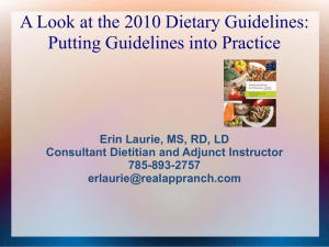 Dietary Guidelines P..