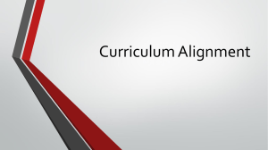 Curriculum Alignment