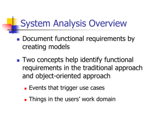 Lecture 3 Structured System Analysis