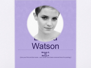 Emma Watson - cavemanenglish