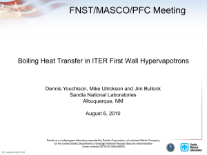 Heat transfer in hypervapotrons with subcooled boiling
