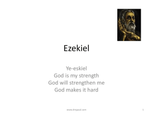 Ezekiel - Dr.NJPaul