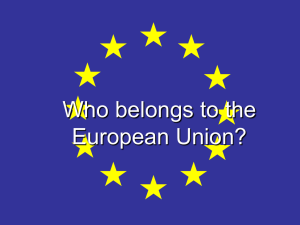 Who belongs to the European Union