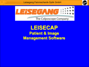 Introducing Leisegang Leisecap