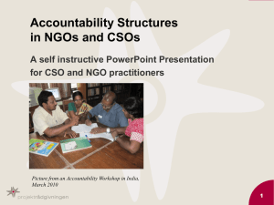 of Accountability Structures