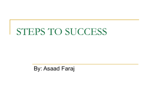 Asaad Steps Presentation