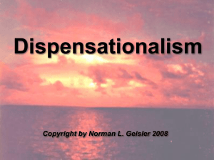 Dispensationalism