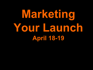 Marketing Your Launch less Pic