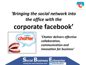 Corporate Facebook Presentation - Collaboration, Digital Marketing