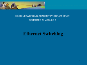 Power Point Chapter 08 CCNA1