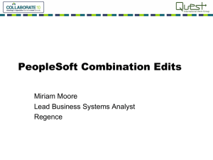advanced combo edits - The PeopleSoft Financials Modules Special
