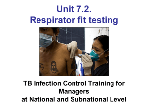 Respirator fit testing