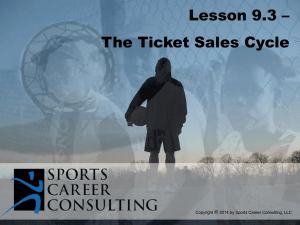 Lesson 9.3 - Slides-Ticket Sales Cycle