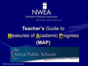 MAP Reports - Minot Public Schools