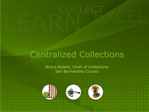 Centralized Collections