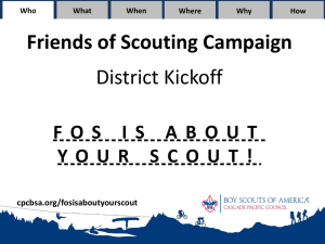 FOS District Kickoff Slideshow