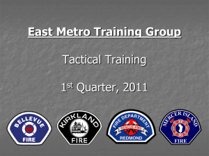 Bellevue Fire Department Tactical Training September 2009