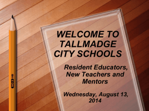 GAR FOUNDATION - Tallmadge City Schools