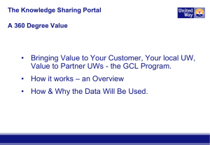 APAConf-GCL Info Sharing - the Portal to Success 1