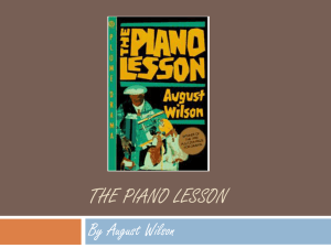The Piano Lesson 2013