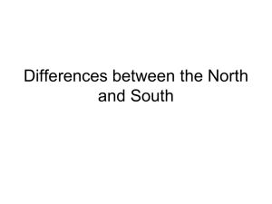 Economies of North & South