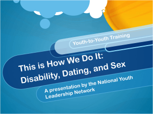 Powerpoint - The National Youth Leadership Network