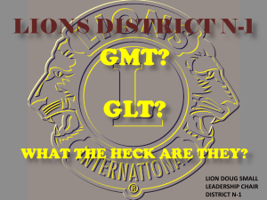GMT - District N-1