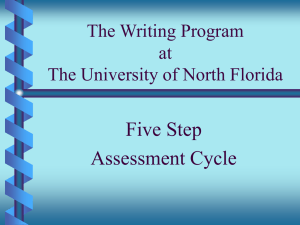 The University of North Florida Writing Program
